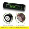 18650 Button-Top Rechargeable Batteries with PCB  [2-Pack]