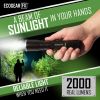 TK2000 USB Rechargeable LED Tactical Flashlight